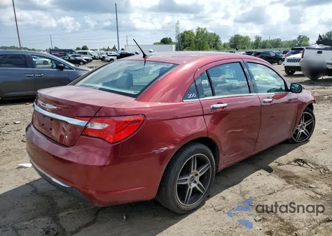 2014 Chrysler 200 Limited из США, поврежденный, VIN 1C3CCBCGXEN125367